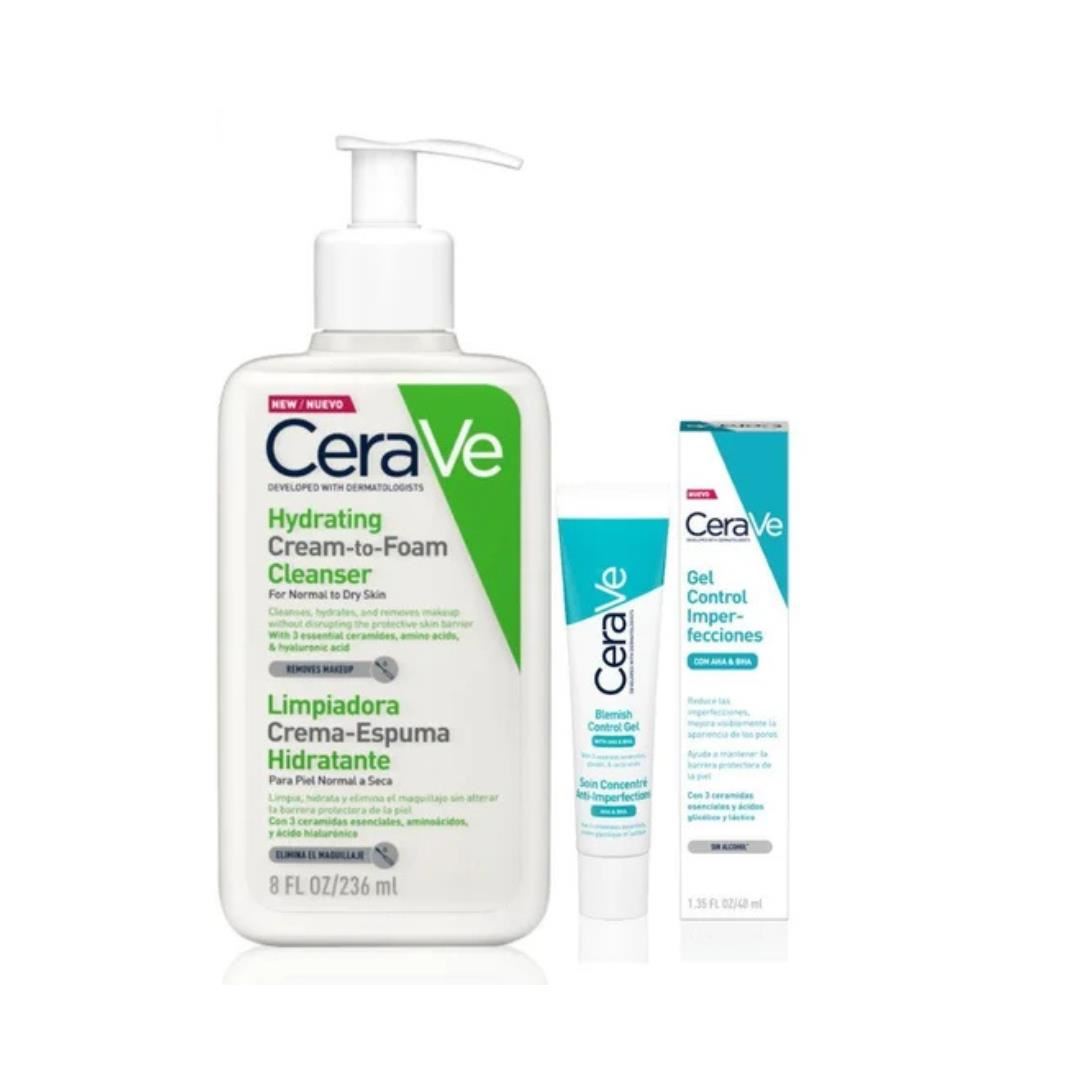 Pack Cerave Desmaquillante y Tratamiento